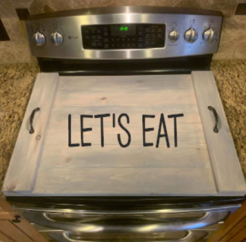 DIY Oven Cover Let's Eat