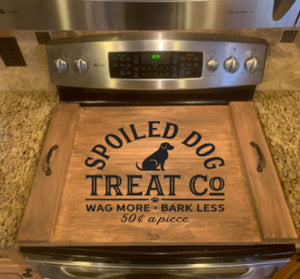 DIY Oven Cover Spoiled Dog